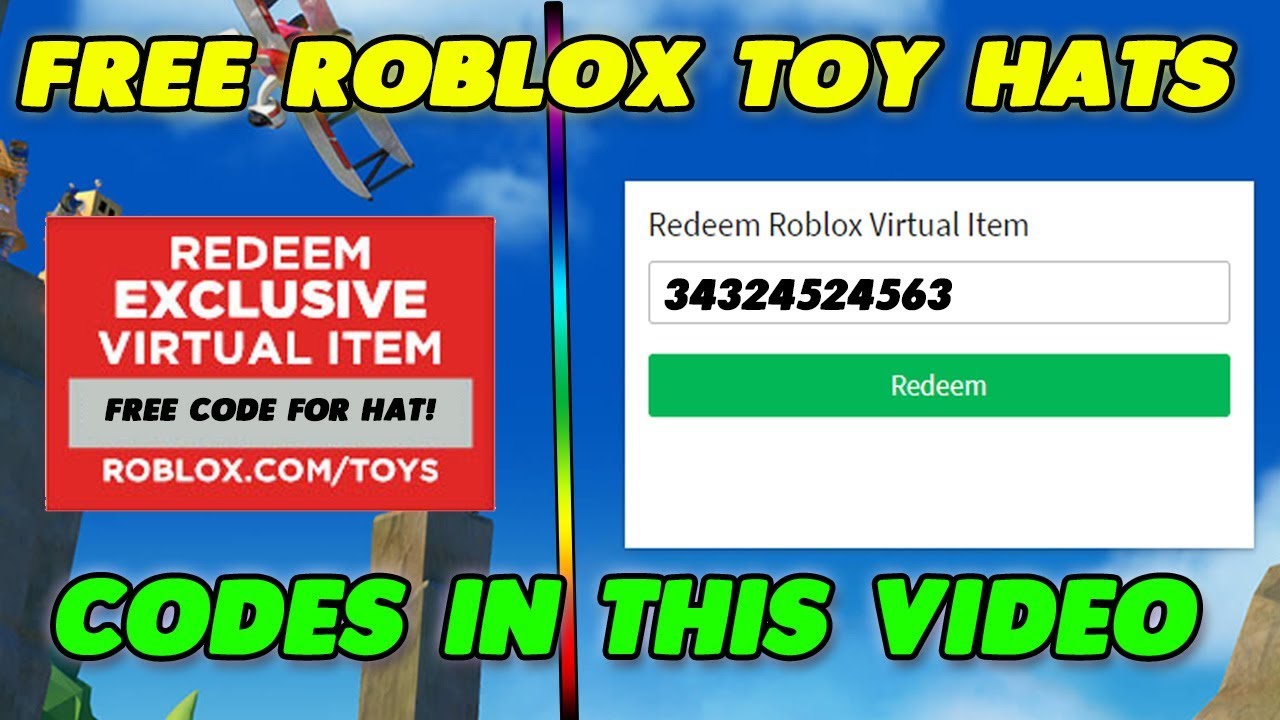 Roblox.com toys codes redeem